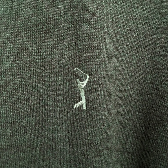Peter Millar THE PLAYERS Wool Cashmere Hoodie Popover Sweater TPC XXL‎ - Picture 2 of 9